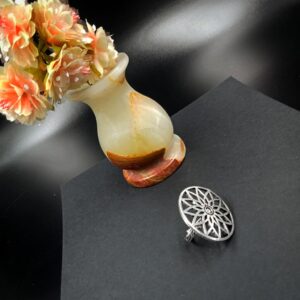 1 PC SIMPLE SILVER RING