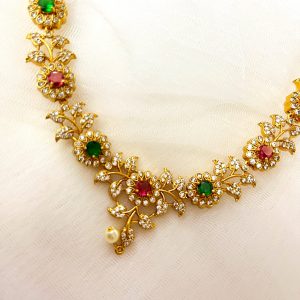 A26HR03-ARNAS GOLD PLATED HERITAGE JEWELLERY SET