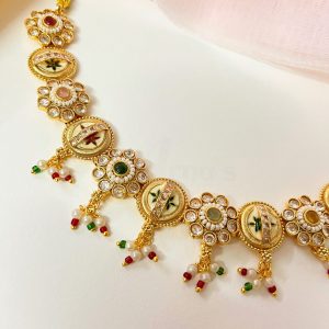 A26HR05-ARNAS GOLD PLATED HERITAGE JEWELLERY SET