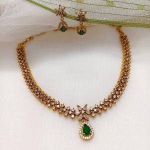 A26HR06-ARNAS GOLD PLATED HERITAGE JEWELLERY SET
