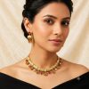 A26HR09-ARNAS GOLD PLATED HERITAGE JEWELLERY SET
