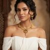 A26HR10-ARNAS GOLD PLATED HERITAGE JEWELLERY SET