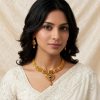 A26HR11-ARNAS GOLD PLATED HERITAGE JEWELLERY SET