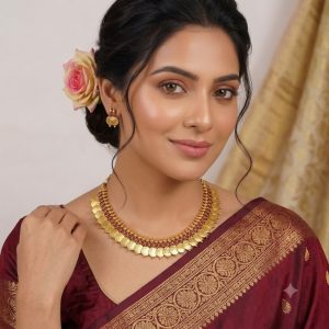 A01IM3-ARNAS GOLD PLATED HERITAGE JEWELLERY SET