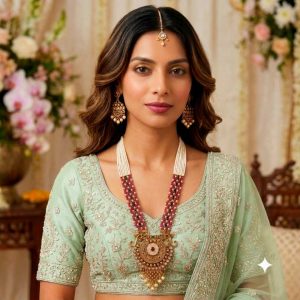 A26HR15 -ARNAS GOLD PLATED HERITAGE JEWELLERY SET