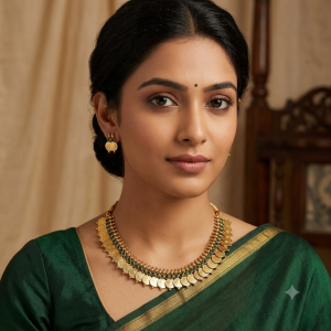 A01IM1-ARNAS GOLD PLATED HERITAGE JEWELLERY SET